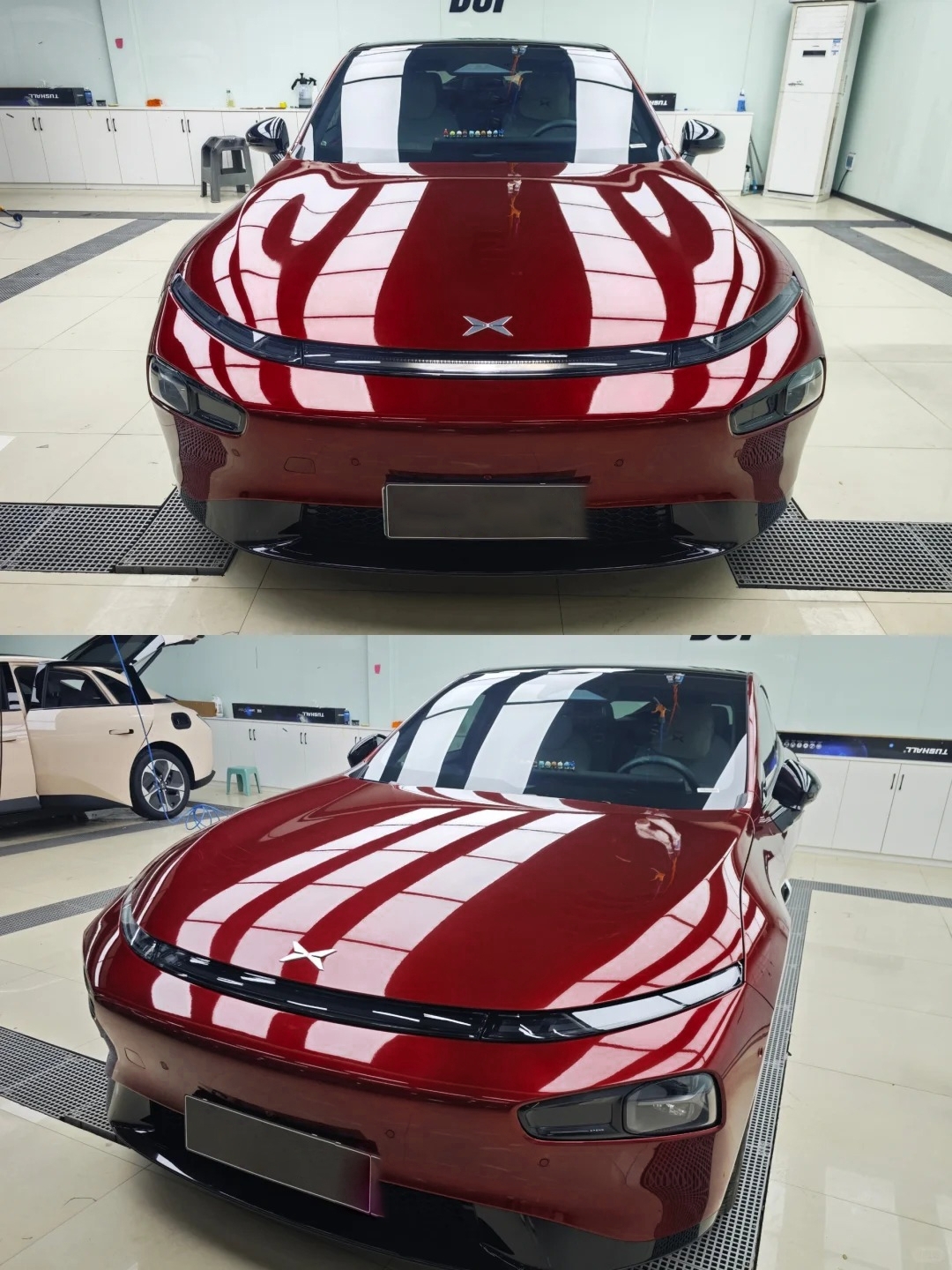 Ravoony Plus PET Tesla Gloss Midnight Cherry Red Vinyl Car Wrap review 0