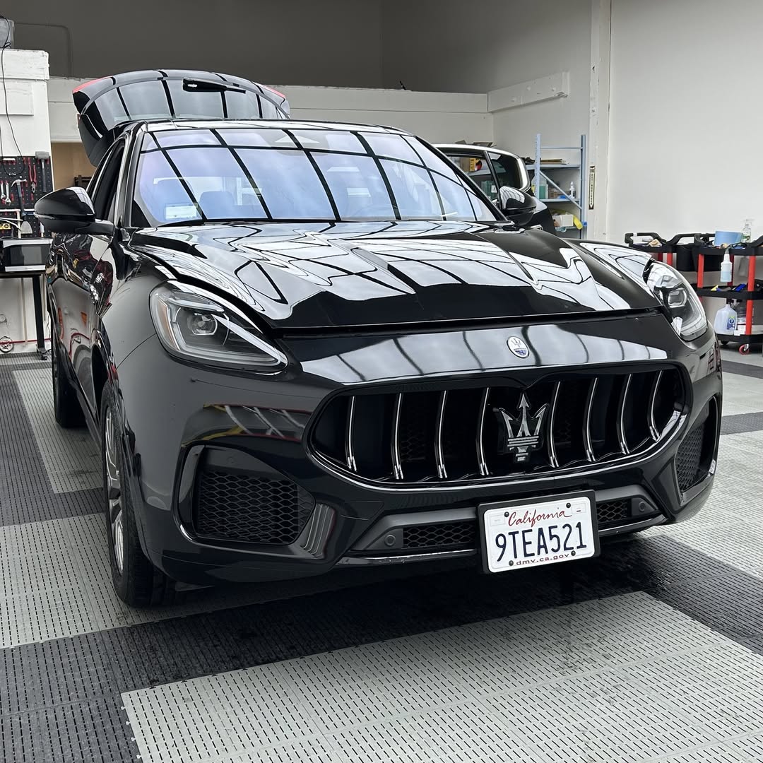 Ravoony Plus PET Gloss Sunflower Yellow Vinyl Wrap review Apex Finish Garage 02