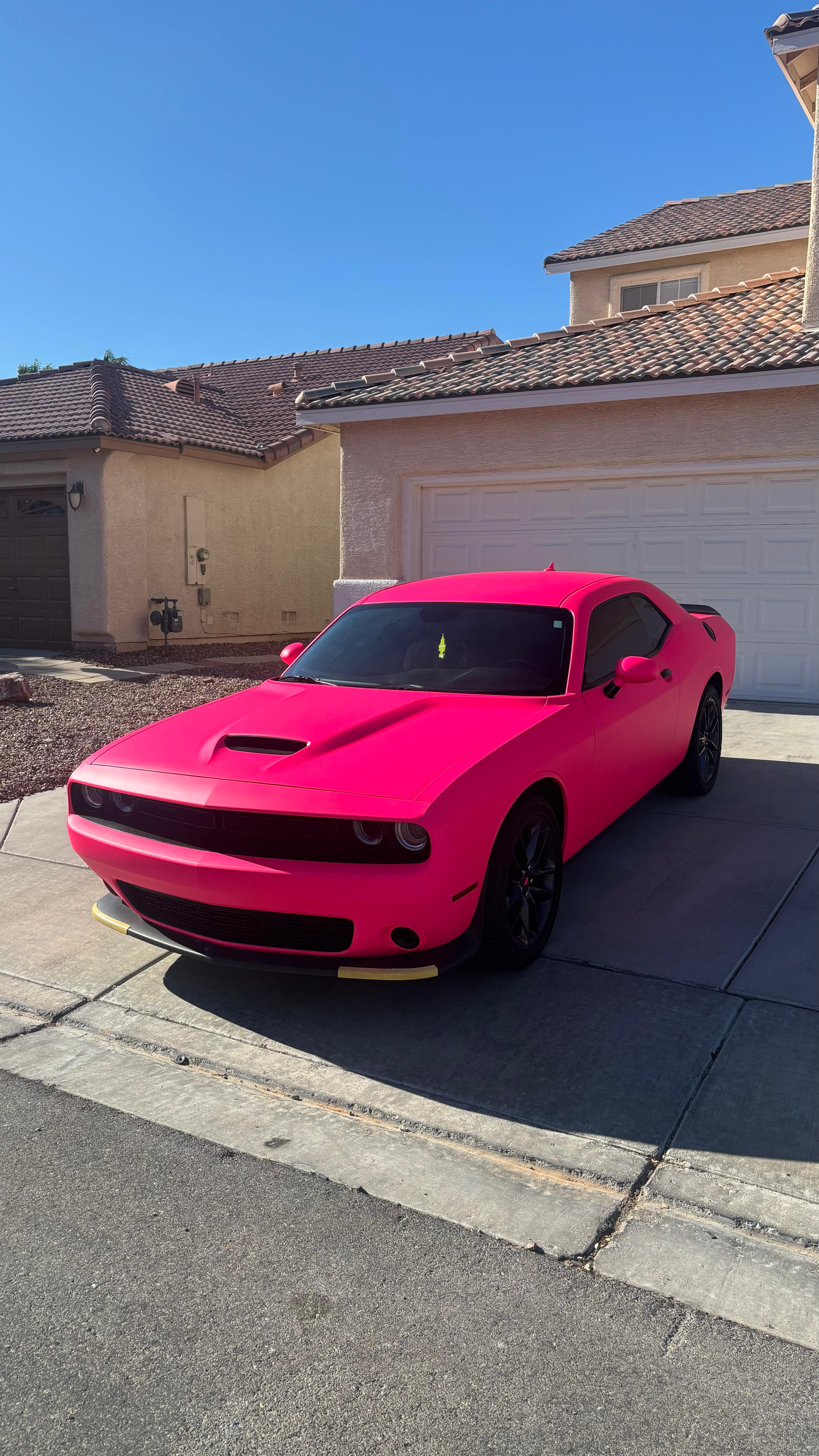 Ravoony Plus Ultimate Flat Fluorescent Pink Car Vinyl Wrap review 0