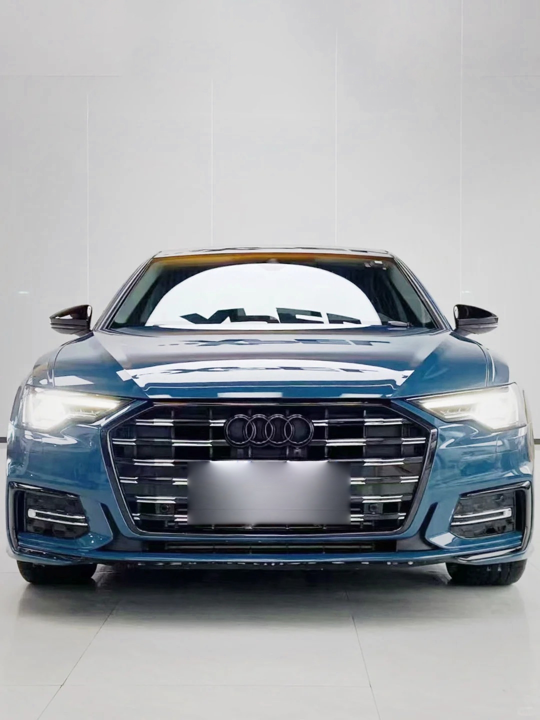 Ravoony Plus PET Glossy Porsche Deep Blue Car Vinyl Wrap review 1