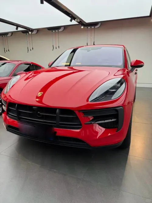 Ravoony Plus Porsche Gloss Carmine Red Vinyl Car Wrap review 