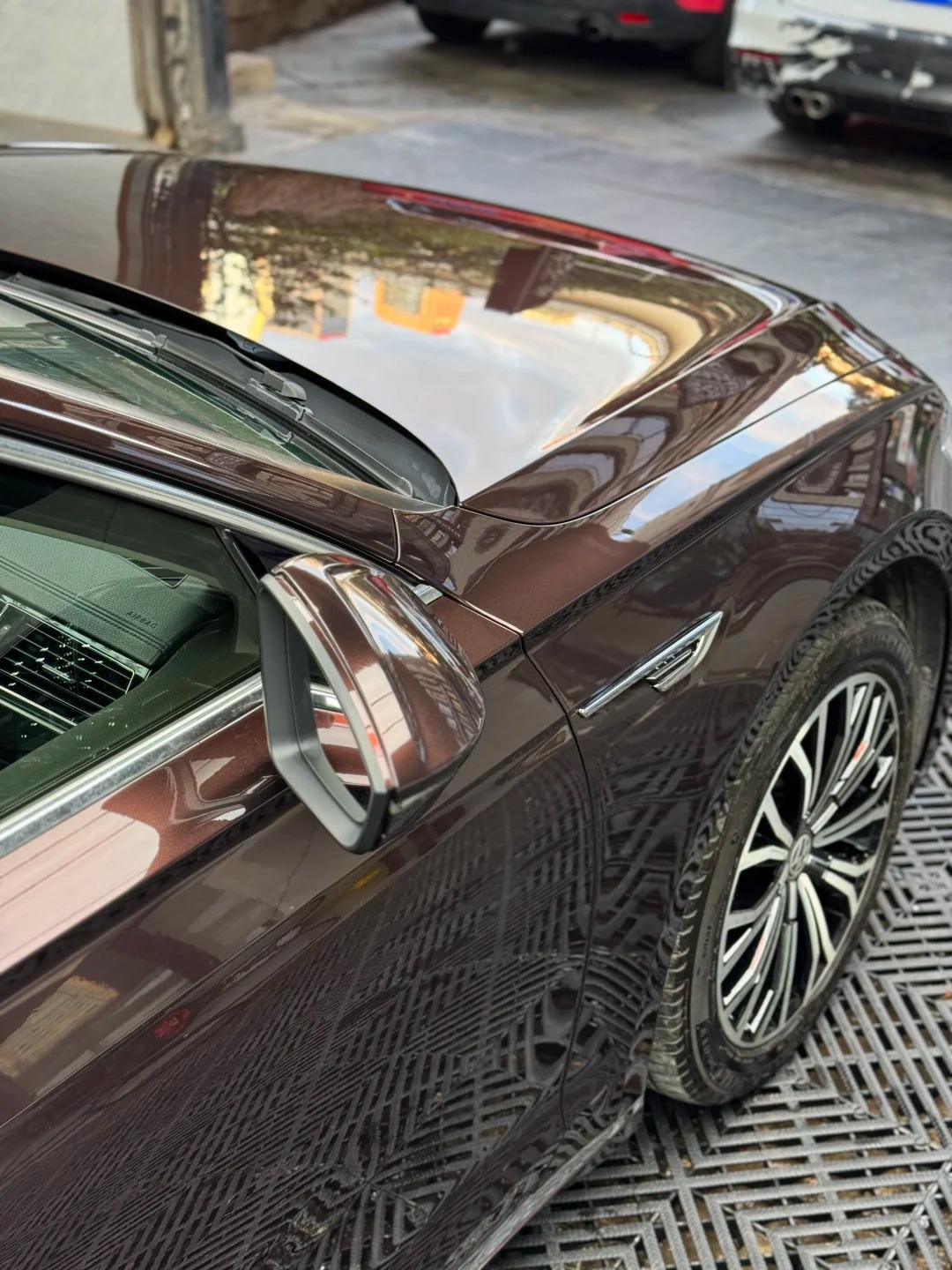 Ravoony Plus Gloss Metallic Mahogany Red Vinyl Wrap review 0