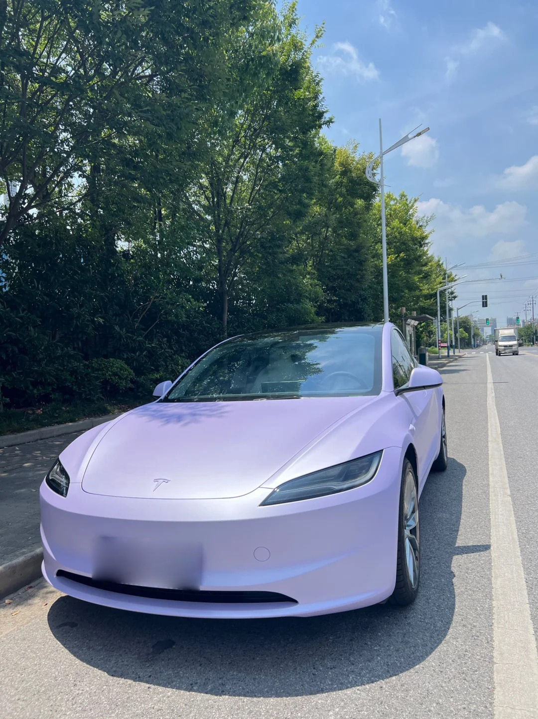 Ravoony Plus PET Ultra-Matte Violet Star Car Wrap review Sarah Jenkins 01