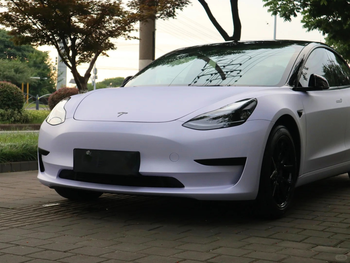 Ravoony Plus PET Ultra-Matte Violet Star Car Wrap review Katie Simmons.