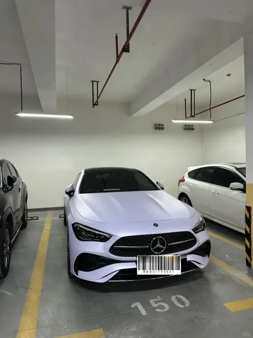 Ravoony Plus PET Ultra-Matte Violet Star Car Wrap review 