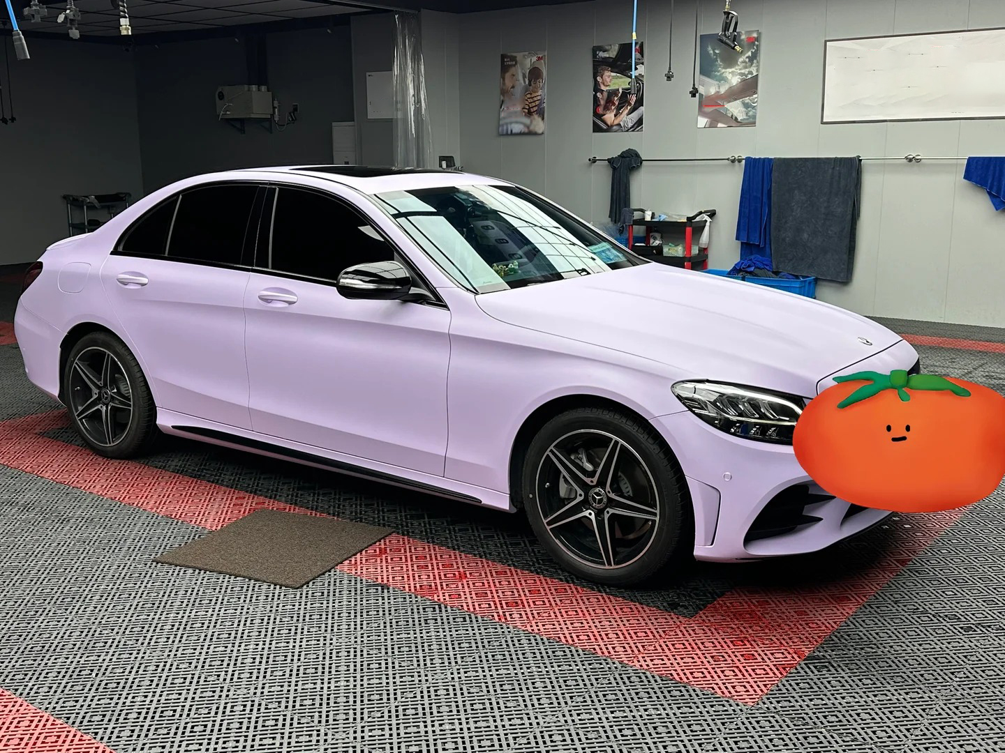 Ravoony Plus PET Ultra-Matte Violet Star Car Wrap review 0