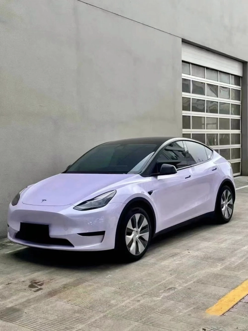 Ravoony Basic Glossy Violet Star Car Wrap review 