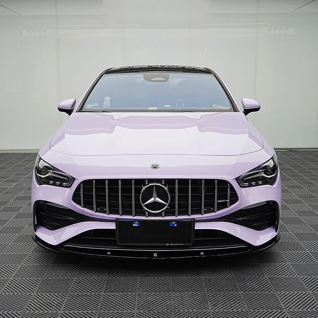 Ravoony Plus Glossy Violet Star Car Wrap review Vertex Vinyl Works 01