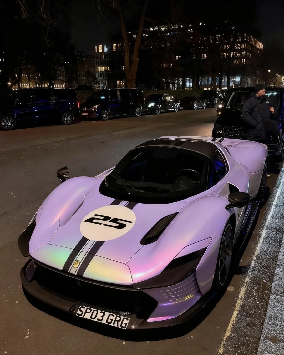 Ravoony Plus PET Glossy Glitter Starry Pink Car Vinyl Wrap review Ethan Hutsell 00