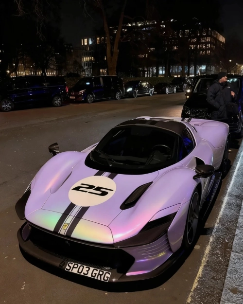 Ravoony Plus PET Glossy Glitter Starry Pink Car Vinyl Wrap review 