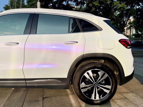 Ravoony Plus PET Glossy White to Purple Vinyl Car Wrap review 