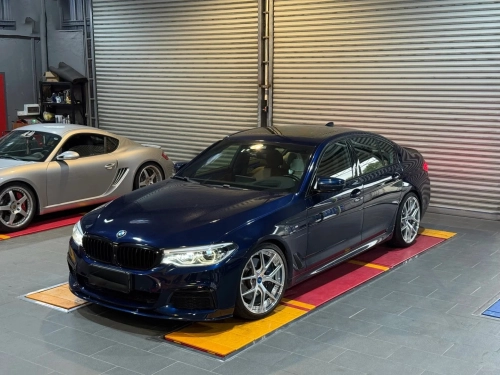 Ravoony Plus PET BMW Gloss Phytonic Blue Vinyl Car Wrap review 