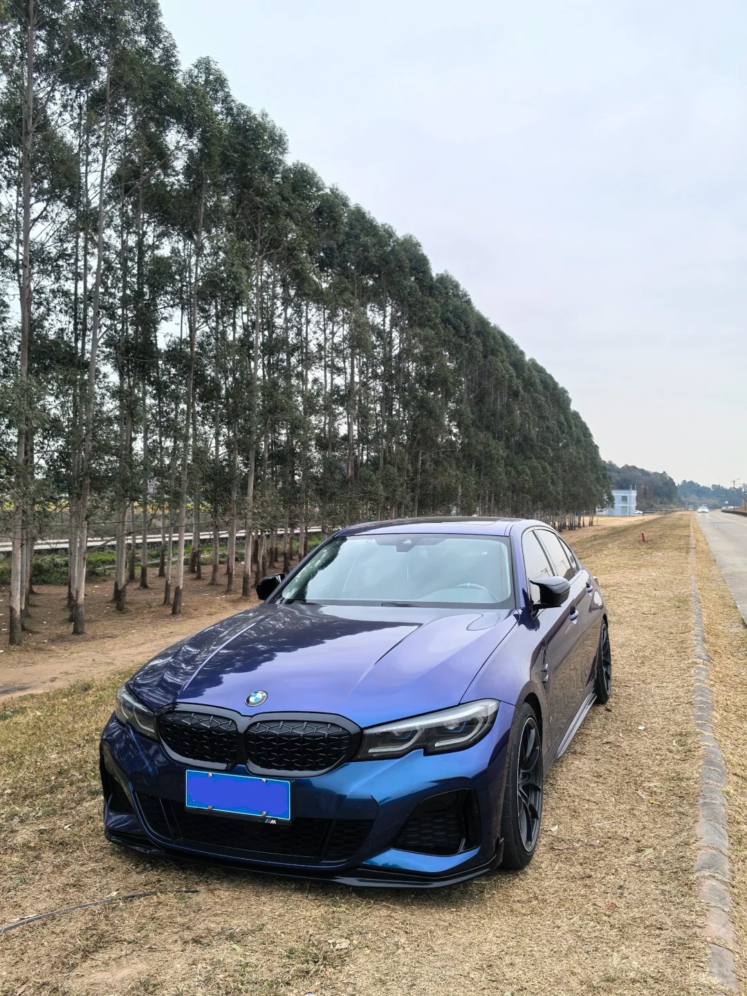 Ravoony Plus PET BMW Gloss Phytonic Blue Vinyl Car Wrap review Chloe Rkasnw