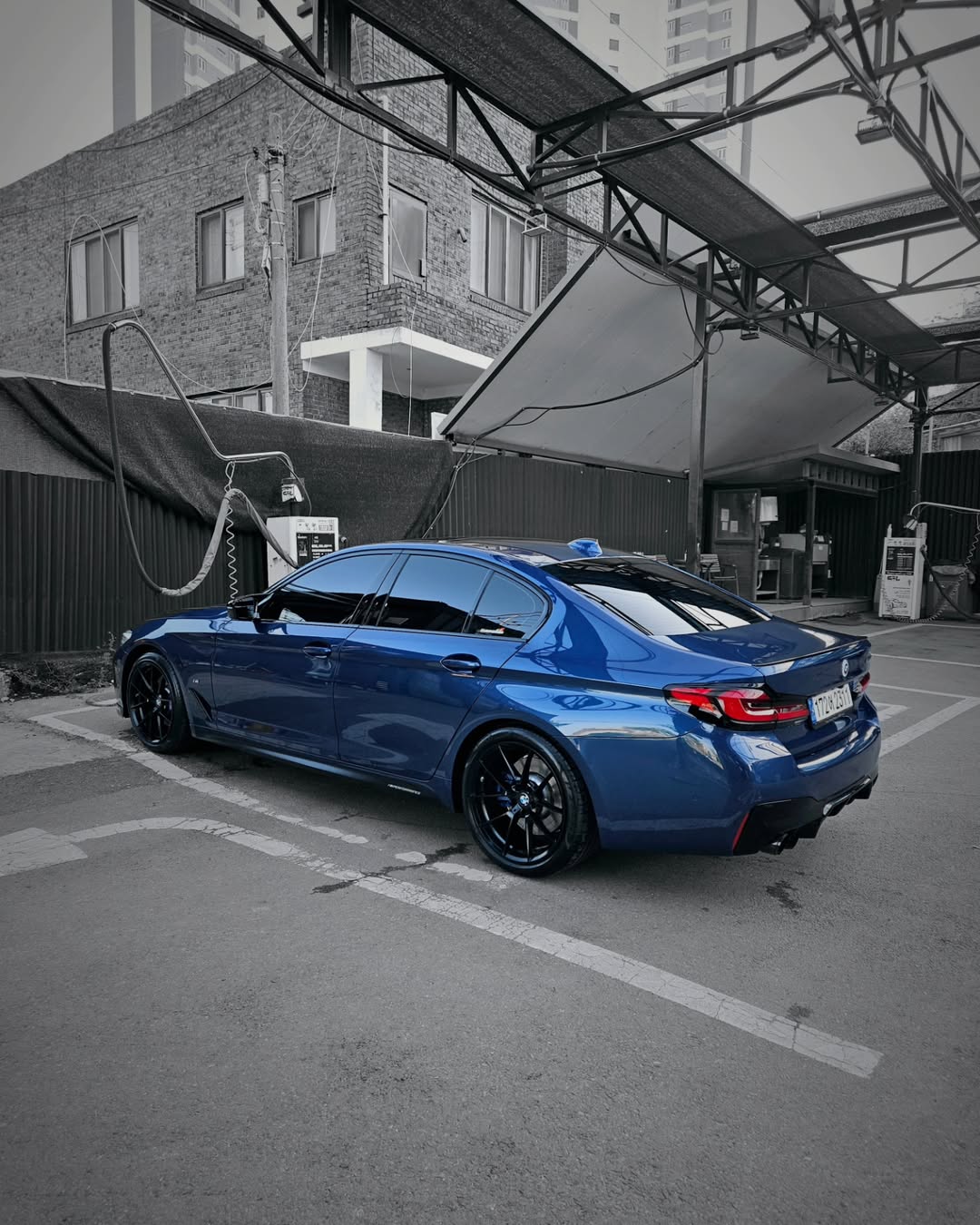 Ravoony Plus PET BMW Gloss Phytonic Blue Vinyl Car Wrap review Jennifer Lee