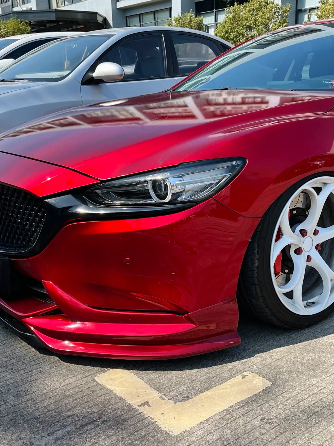 Ravoony Plus Gloss Metallic Vampire Red Vinyl Car Wrap review Nathaniel Carter 00