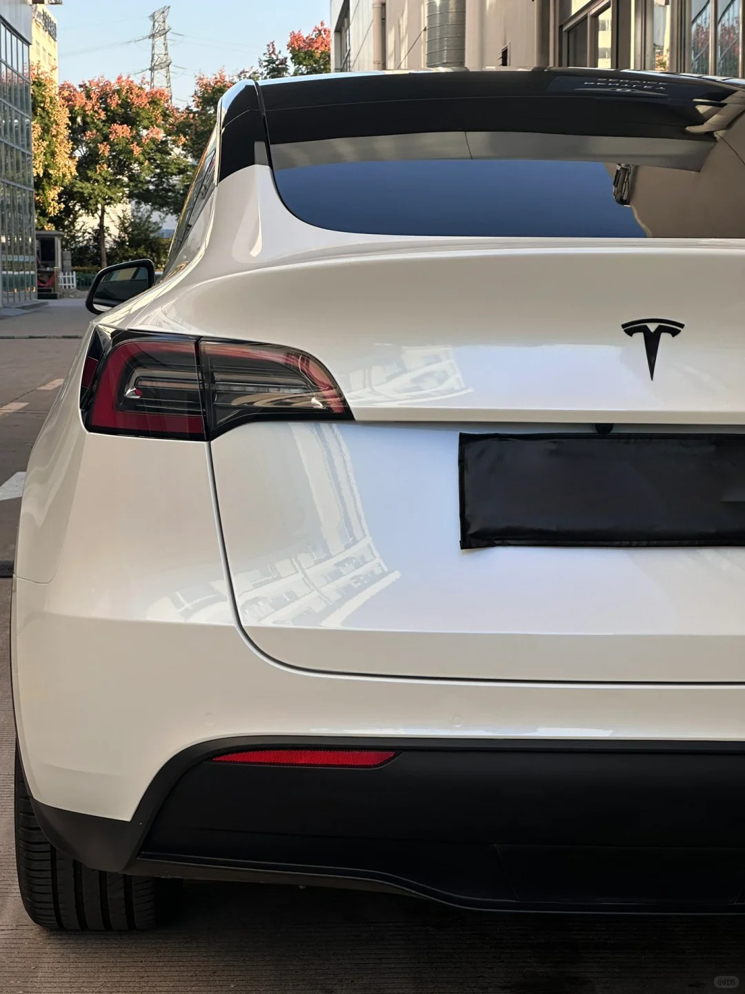 Ravoony Plus PET Glossy White to Blue Car Vinyl Wrap review Noah Patterson 01