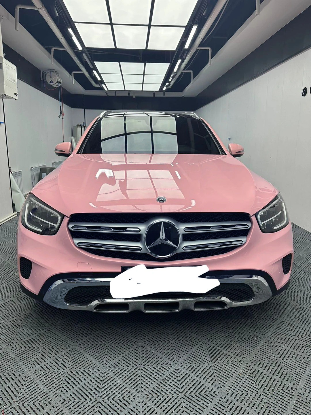Ravoony Plus PET Gloss Crystal Peach Pink Car Vinyl Wrap review Apex Finish Studio