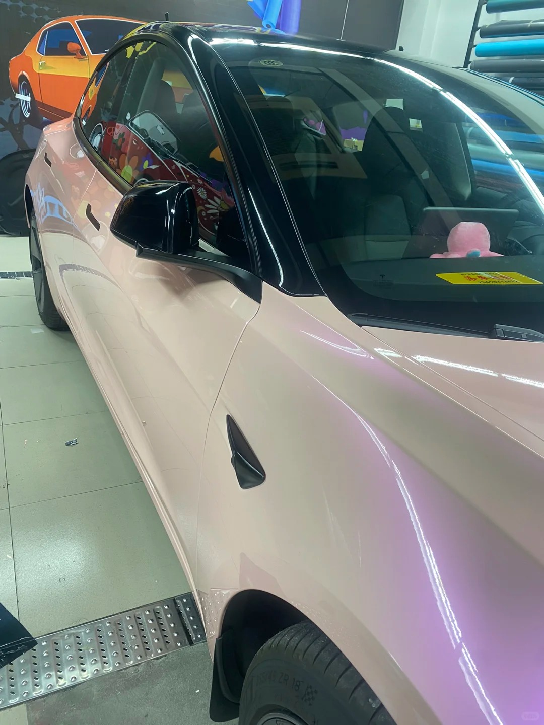 Ravoony Plus PET Twin Magic Pink Car Vinyl Wrap review Horizon Vinyl Specialists 02