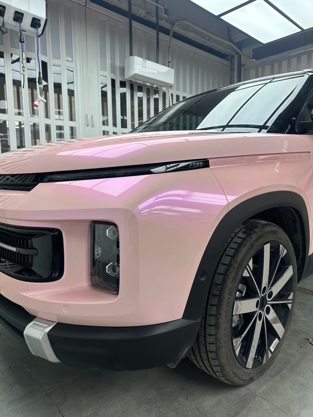 Ravoony Plus PET Twin Magic Pink Car Vinyl Wrap review Infinity Coatings Ltd. 04