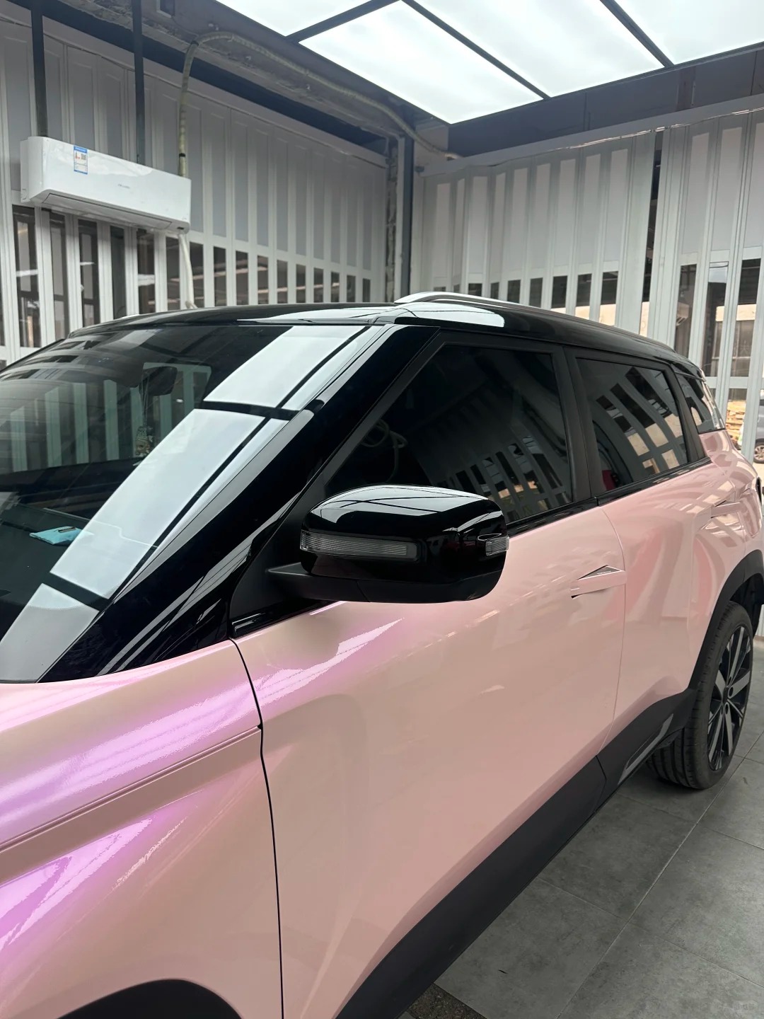 Ravoony Plus PET Twin Magic Pink Car Vinyl Wrap review Infinity Coatings Ltd. 02