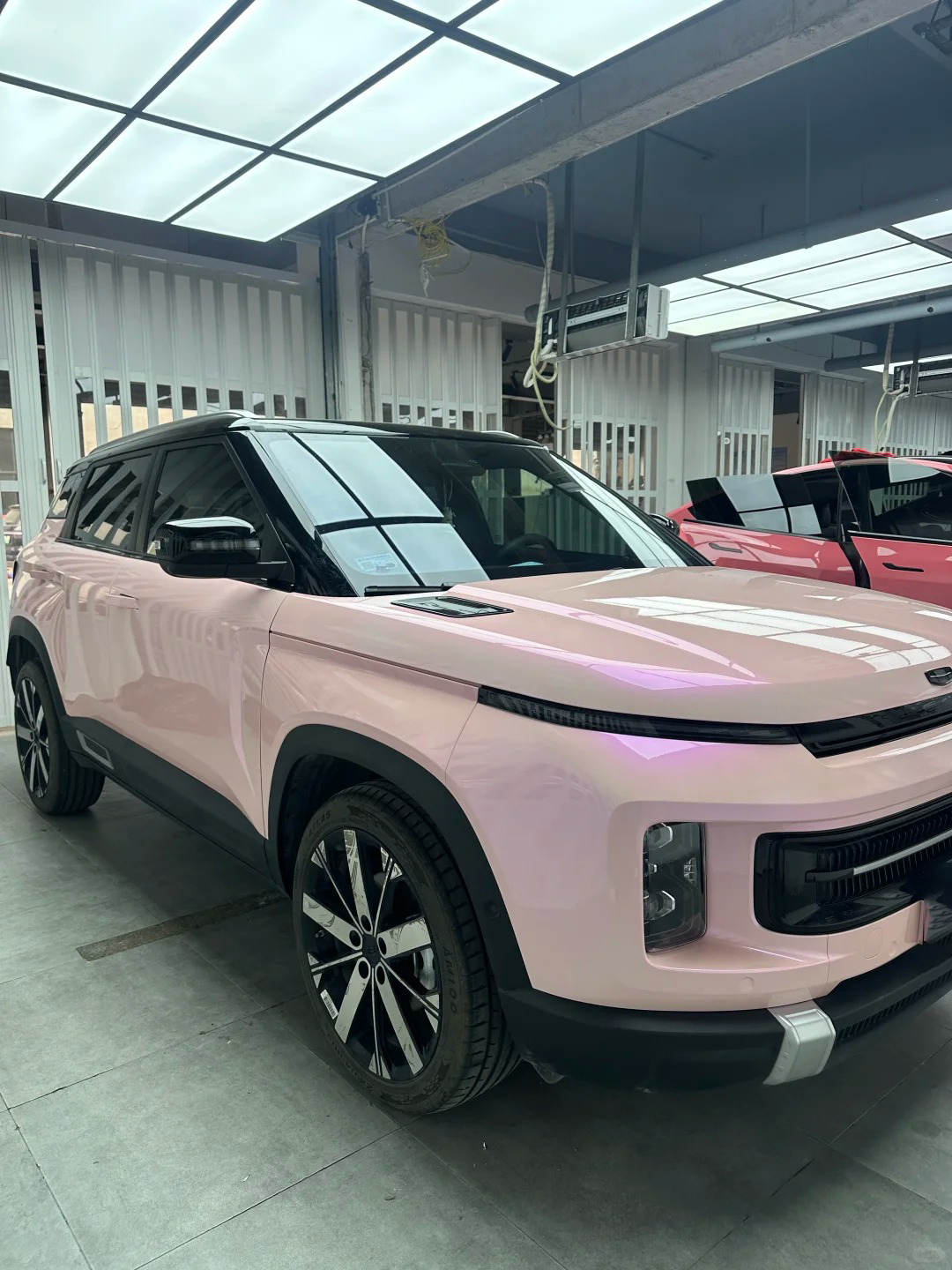 Ravoony Plus PET Twin Magic Pink Car Vinyl Wrap review Infinity Coatings Ltd. 01