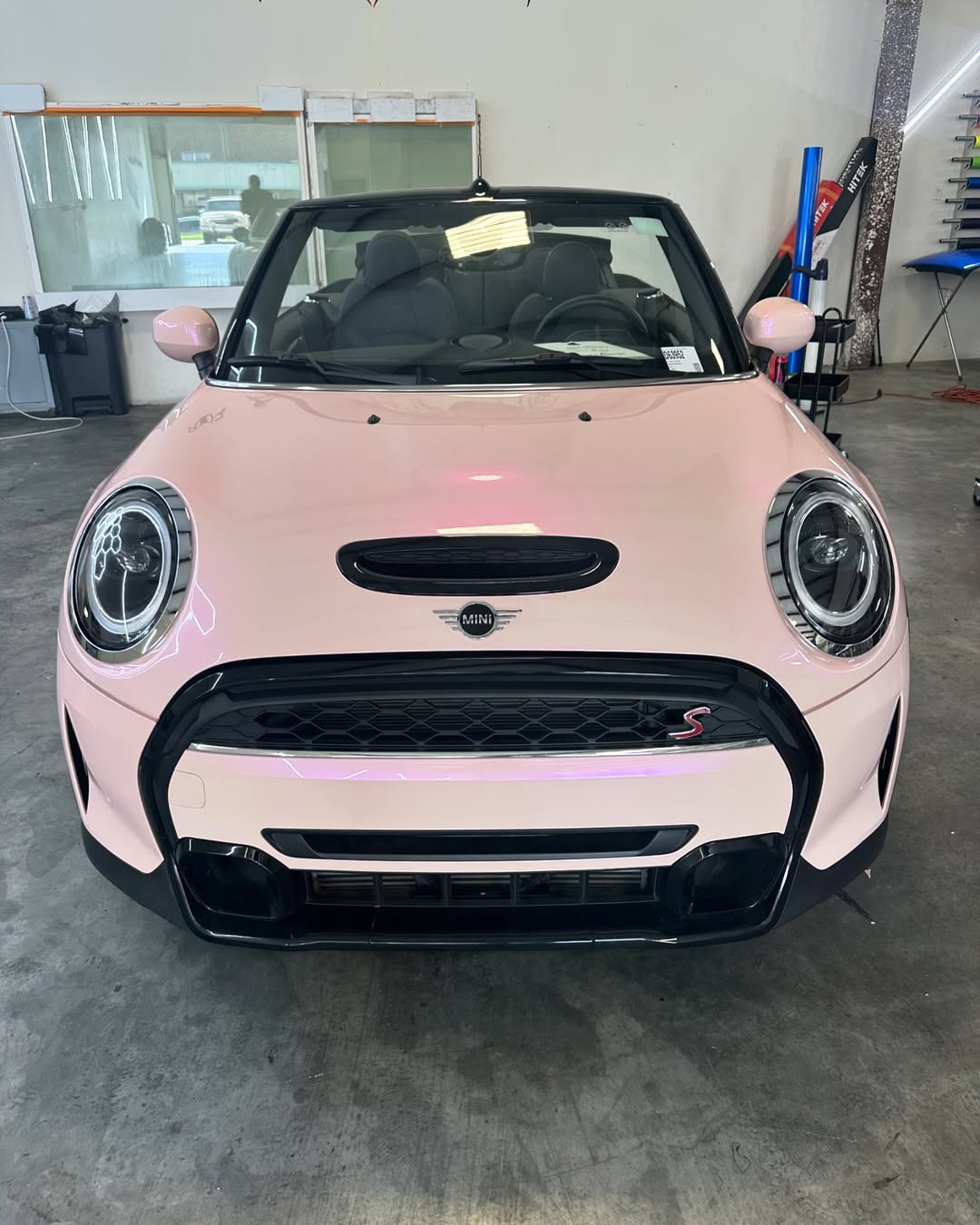 Ravoony Plus PET Twin Magic Pink Car Vinyl Wrap review Luminous Wraps Co 02