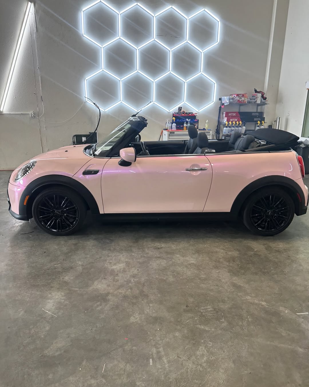 Ravoony Plus PET Twin Magic Pink Car Vinyl Wrap review Luminous Wraps Co 00