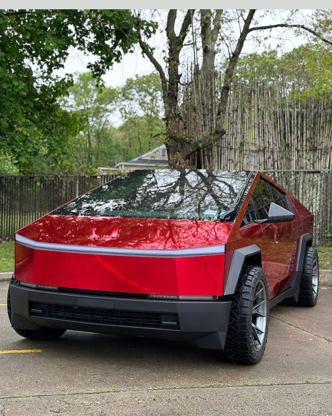 Ravoony Plus Super Gloss Chrome Red Vinyl Car Wrap review Oliver Hughes 01