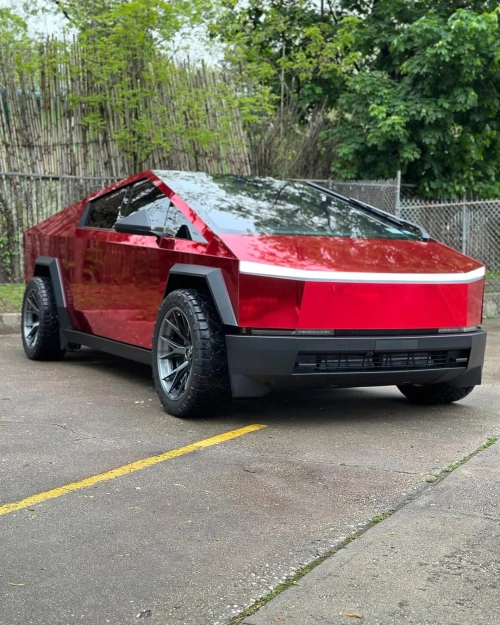 Ravoony Plus Super Gloss Chrome Red Vinyl Car Wrap review 