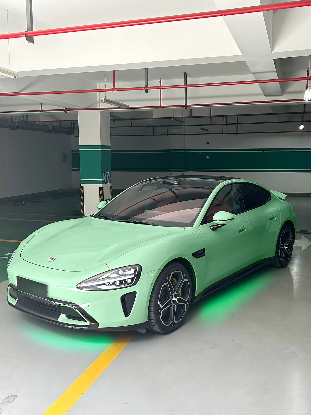 Ravoony Plus PET Ferrari Gloss Moss Green Vinyl Car Wrap review Amelia Reed 00