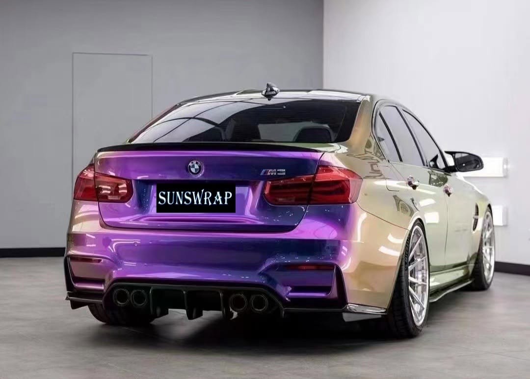 Ravoony Plus PET Gloss Magic Colored Purple Chameleon Wrap review Amelia Reed 02