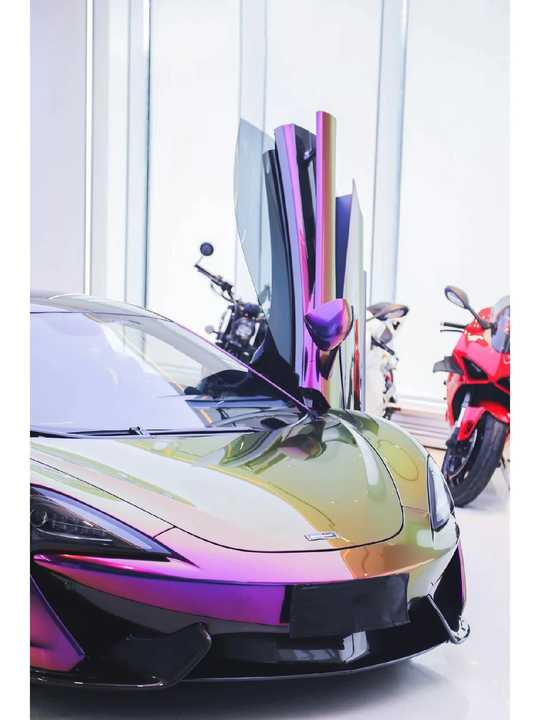 Ravoony Plus PET Gloss Magic Colored Purple Chameleon Wrap review Horizon Vinyl Specialists 00