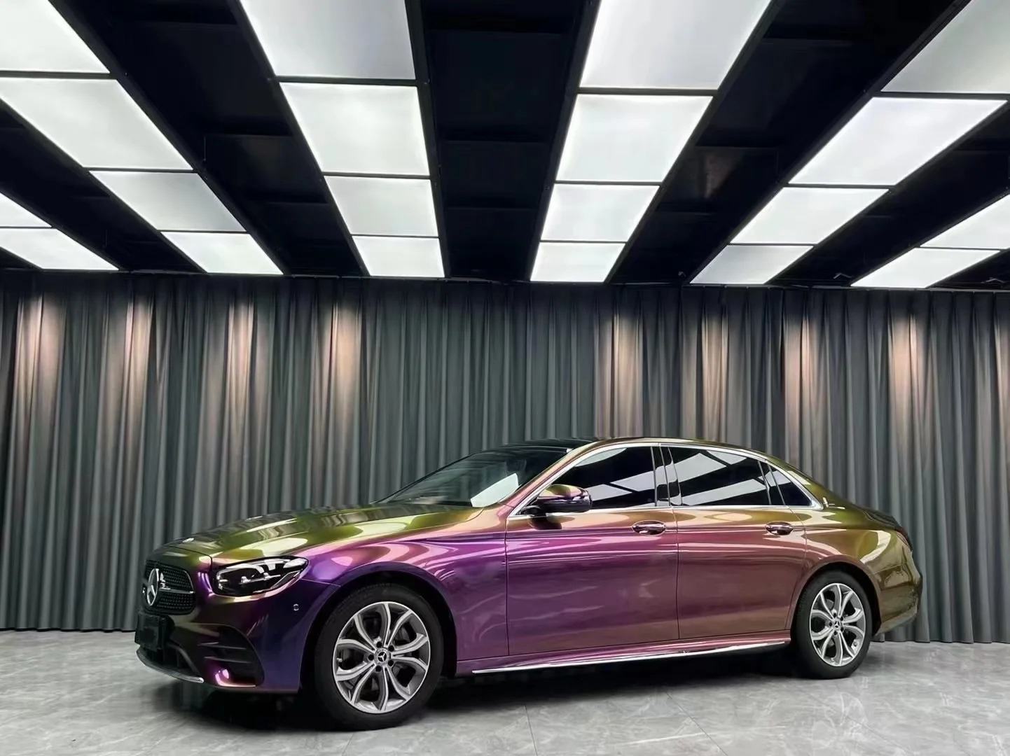 Ravoony Plus PET Gloss Magic Colored Purple Chameleon Wrap review Luminous Wraps Co 01