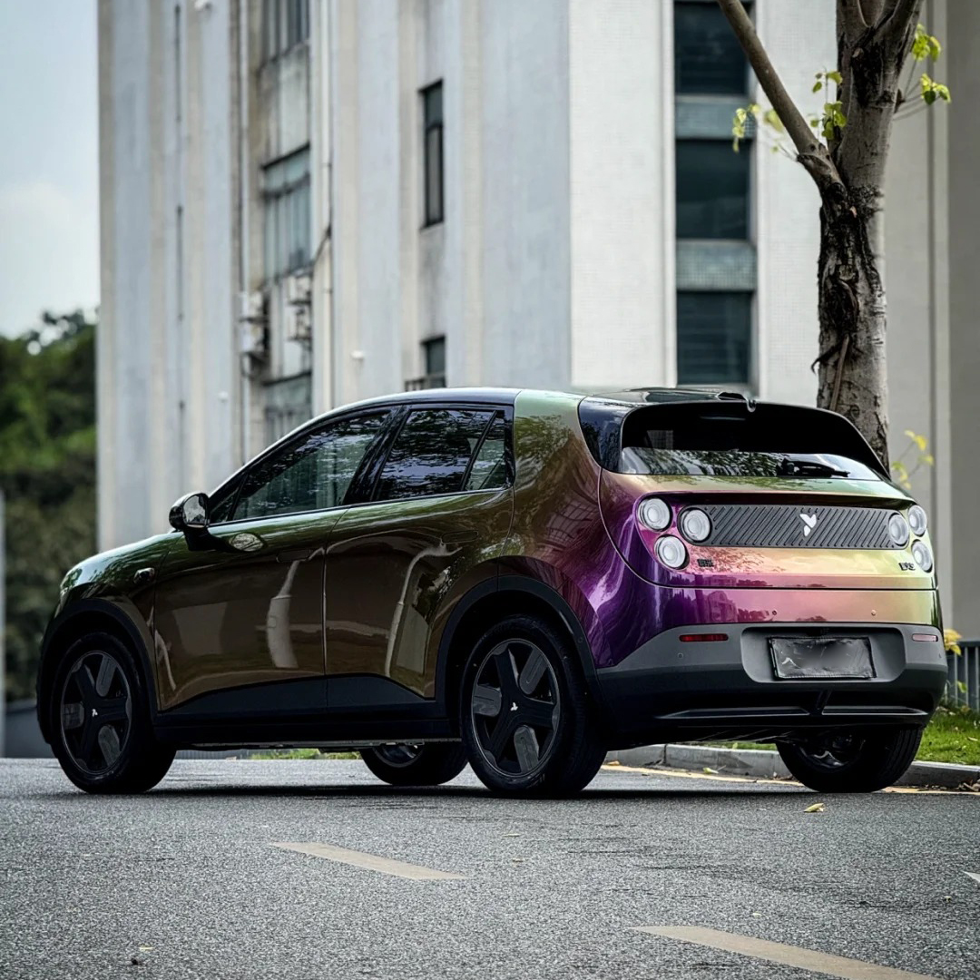 Ravoony Plus PET Gloss Magic Colored Purple Chameleon Wrap review James Morgan 05