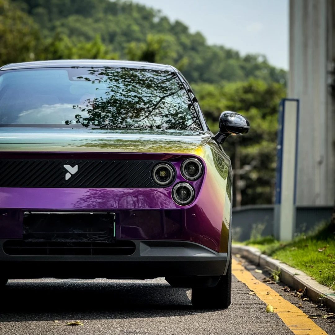 Ravoony Plus PET Gloss Magic Colored Purple Chameleon Wrap review James Morgan 07