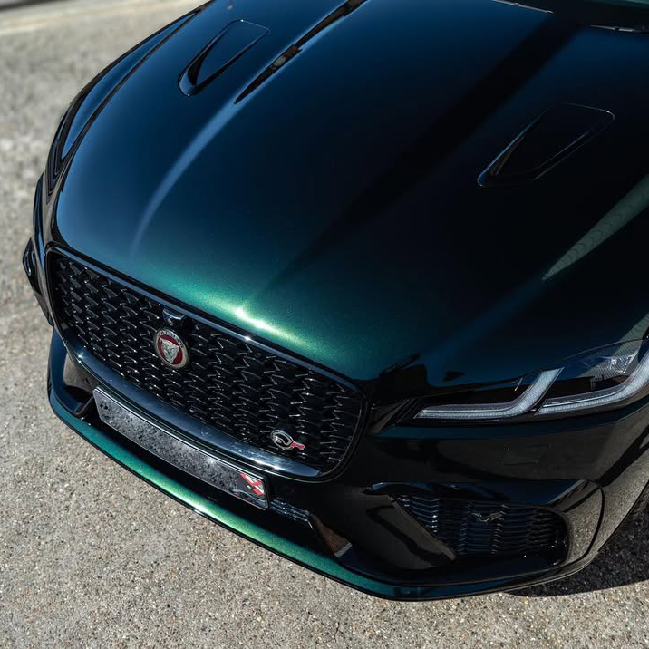 Ravoony Plus PET Gloss Pearlized Benz Emerald Green Car Vinyl Wrap review Liam Foster 04