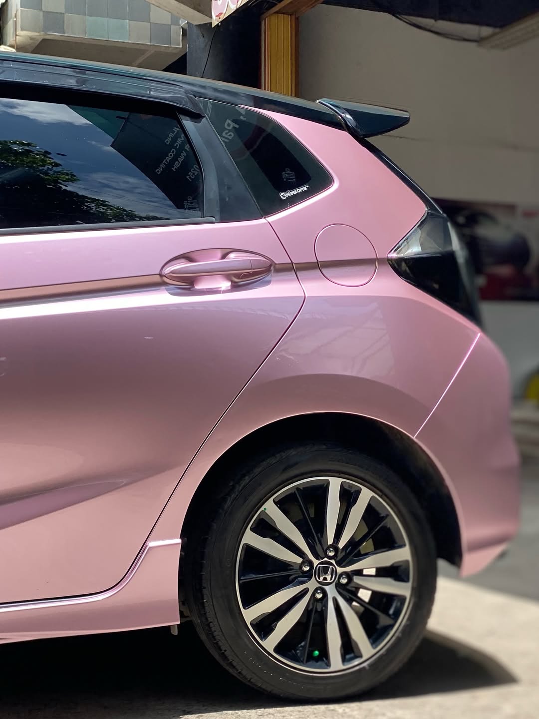 Ravoony Plus Bentley Gloss Passion Pink Vinyl Car Wrap review Nova Shield Wraps 04