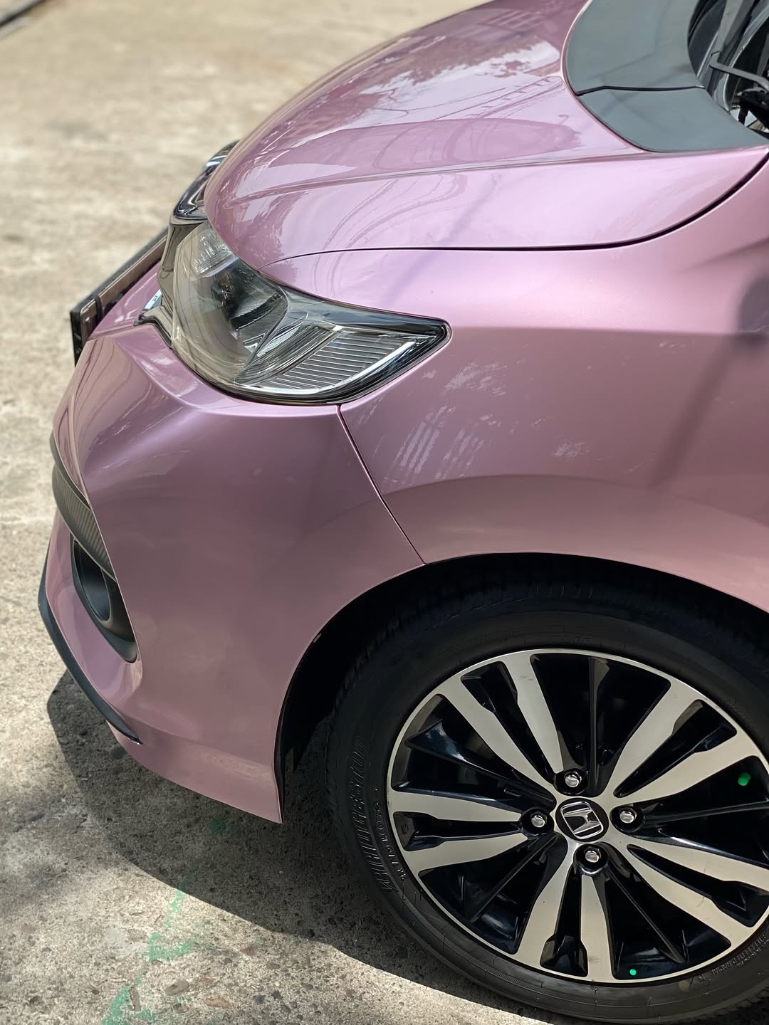 Ravoony Plus Bentley Gloss Passion Pink Vinyl Car Wrap review Nova Shield Wraps 07