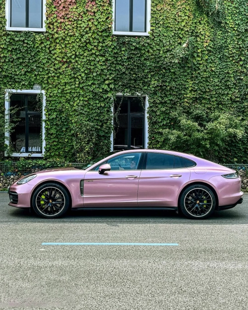 Ravoony Plus Bentley Gloss Passion Pink Vinyl Car Wrap review 