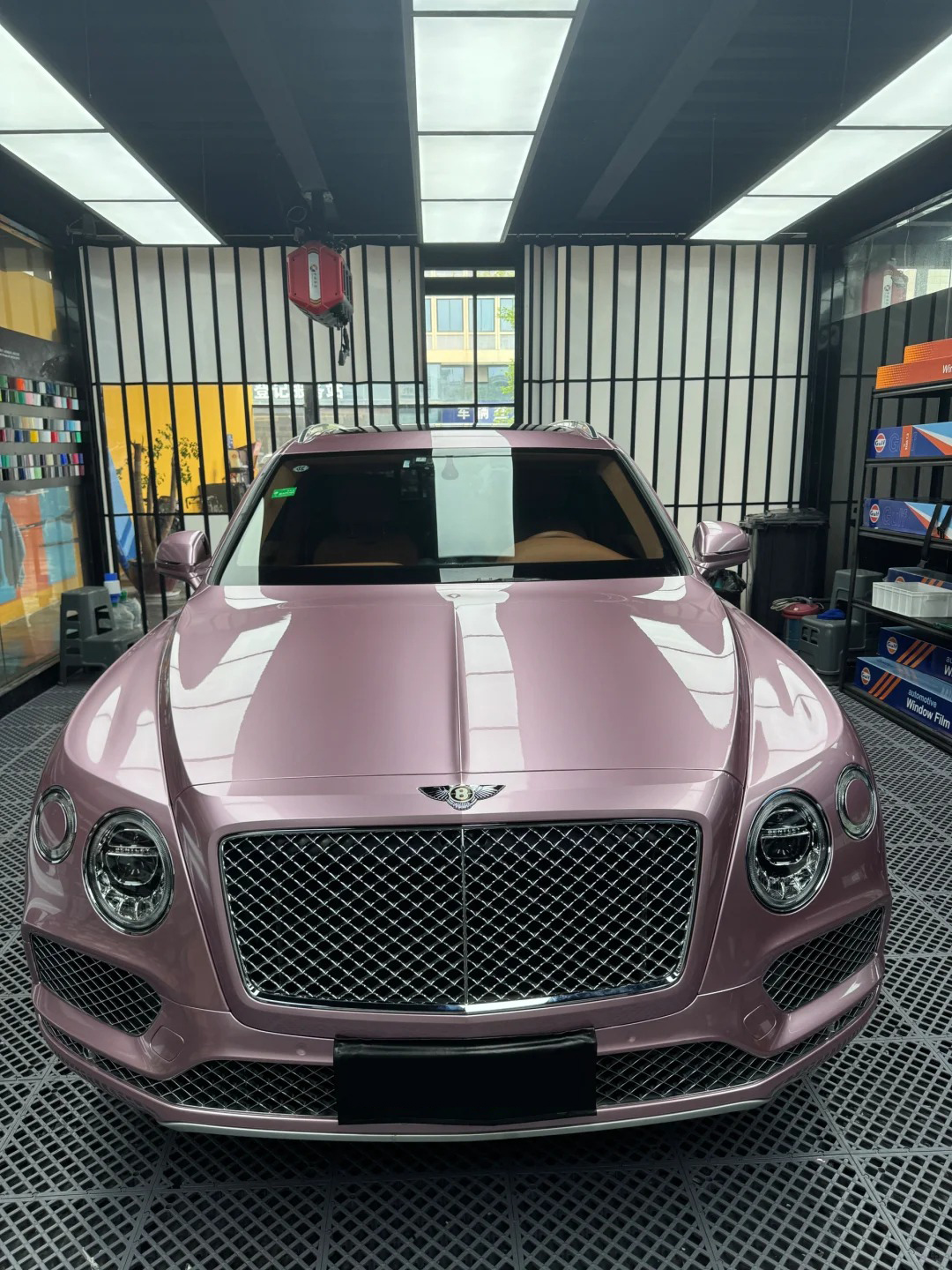 Ravoony Plus Bentley Gloss Passion Pink Vinyl Car Wrap review Luminous Wraps Co. 00