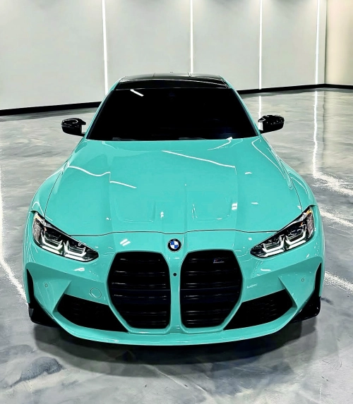 Ravoony Plus PET Glossy Tiffany Blue Car Vinyl Wrap review 