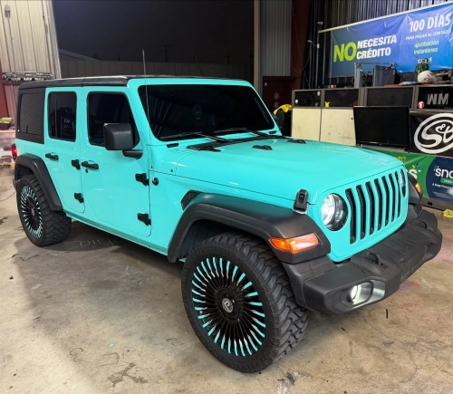 Ravoony Plus PET Glossy Tiffany Blue Car Vinyl Wrap review 