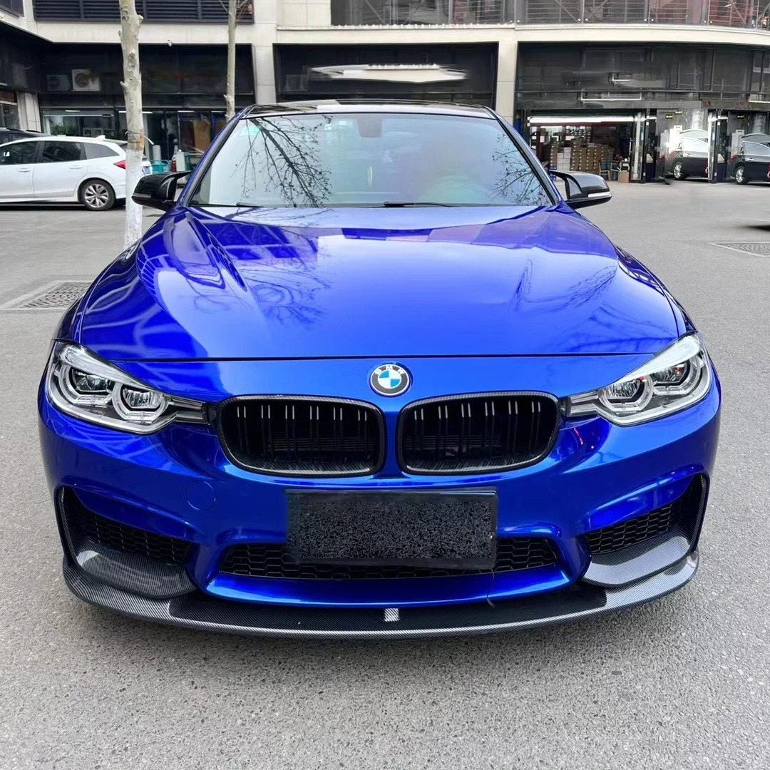 Ravoony Plus PET Gloss Metallic Blueberry Blue Vinyl Car Wrap review Benjamin Carter 01