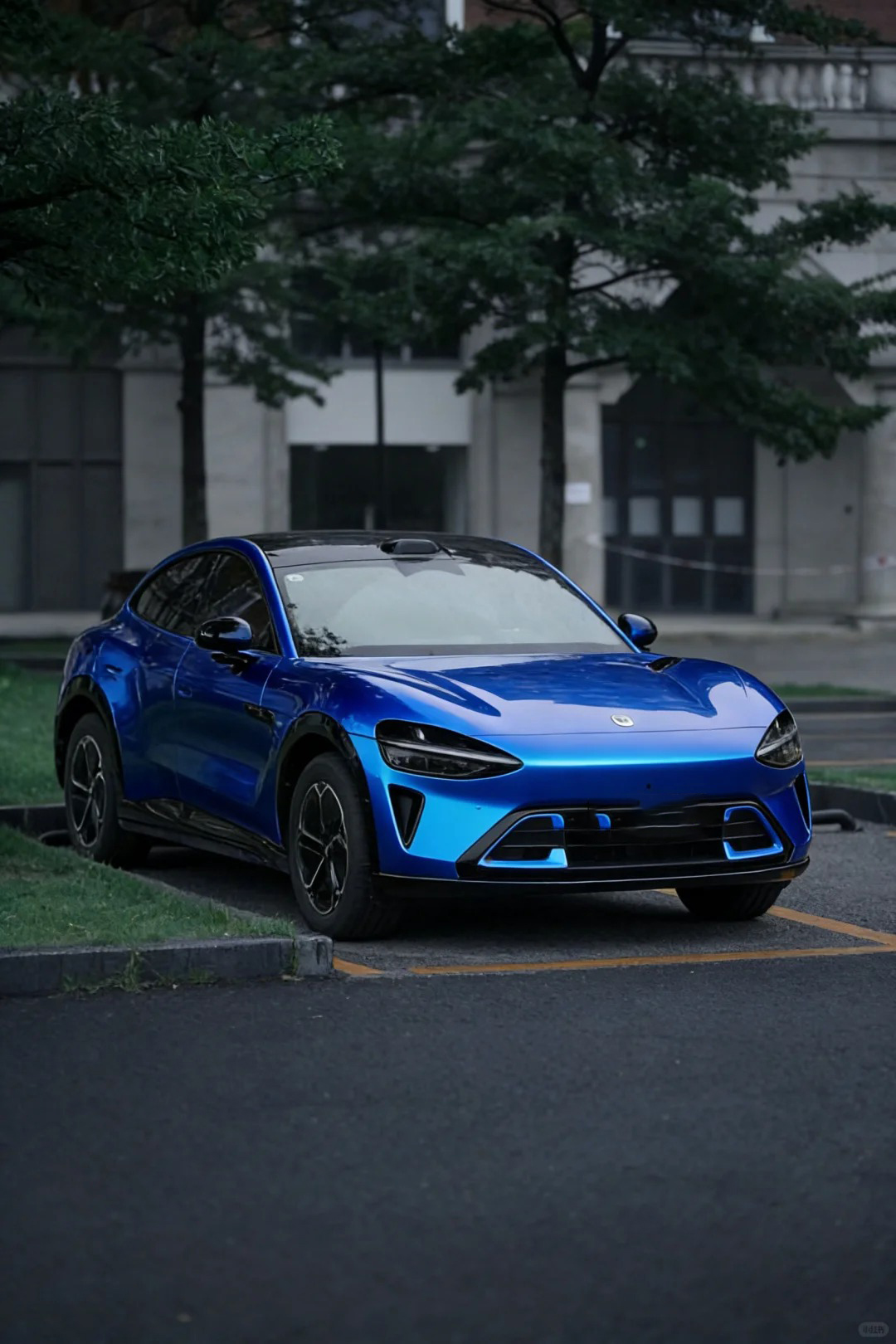 Ravoony Plus PET Gloss Metallic Blueberry Blue Vinyl Car Wrap review Vertex Auto Coatings 00