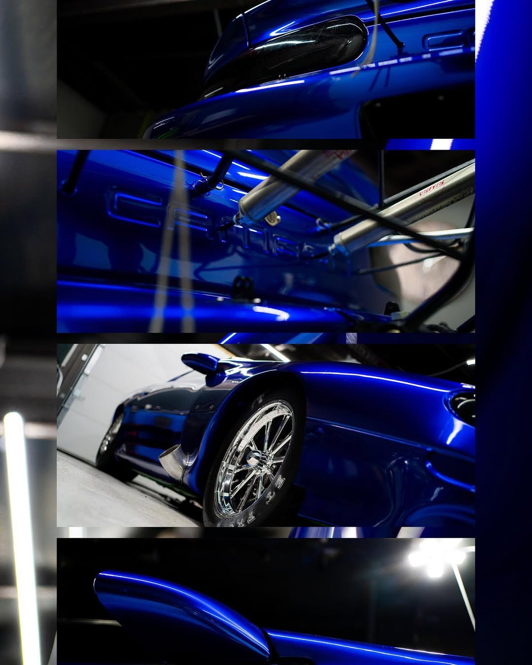 Ravoony Plus PET Gloss Metallic Blueberry Blue Vinyl Car Wrap review Icon Auto Skins 00