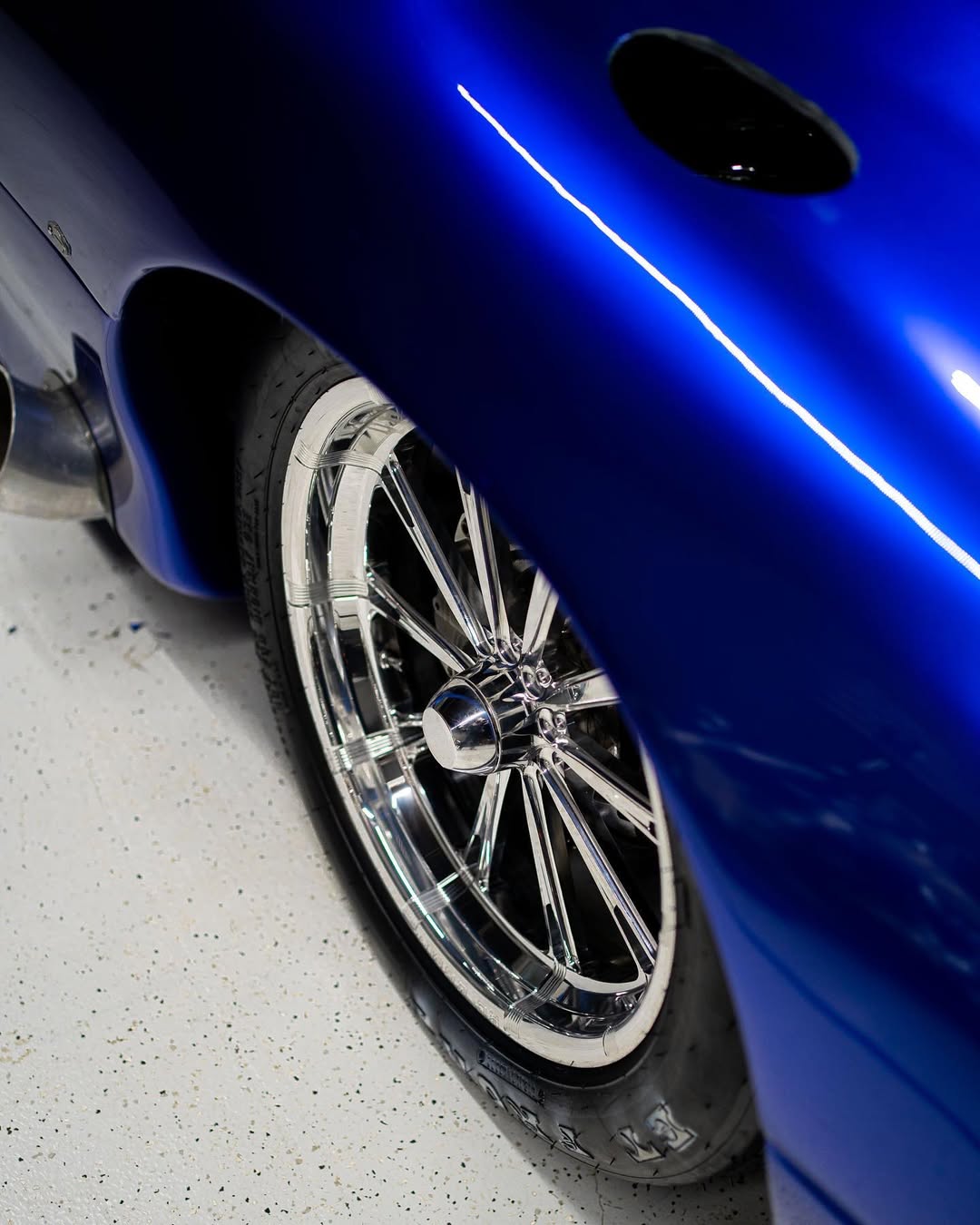 Ravoony Plus PET Gloss Metallic Blueberry Blue Vinyl Car Wrap review Icon Auto Skins 02