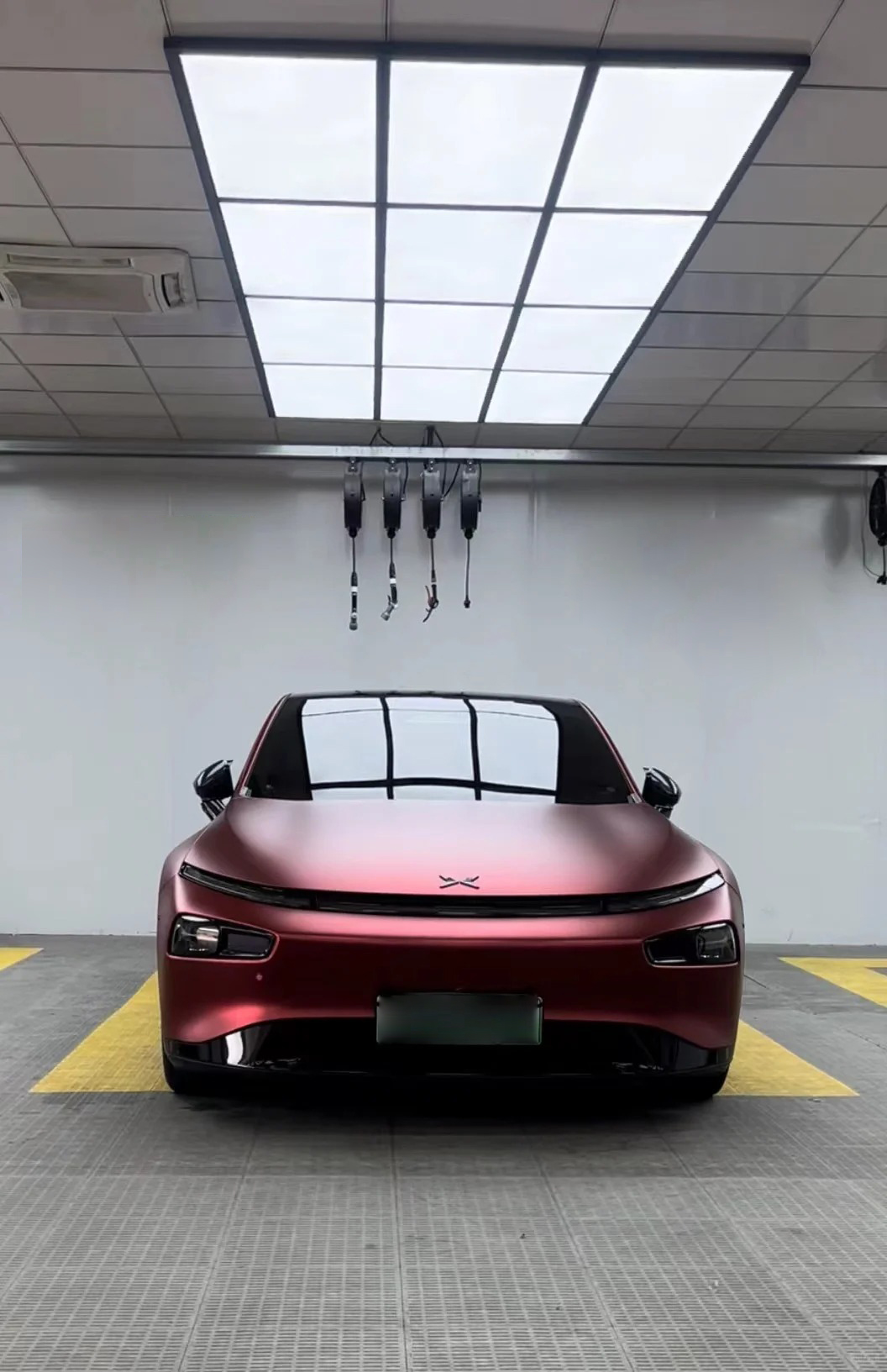 Ravoony Plus PET Matte Chrome Romanee Red Vinyl Car Wrap review Aura Auto Finishes 00