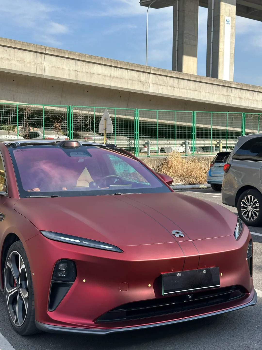 Ravoony Plus PET Matte Chrome Romanee Red Vinyl Car Wrap review William Brooks 01