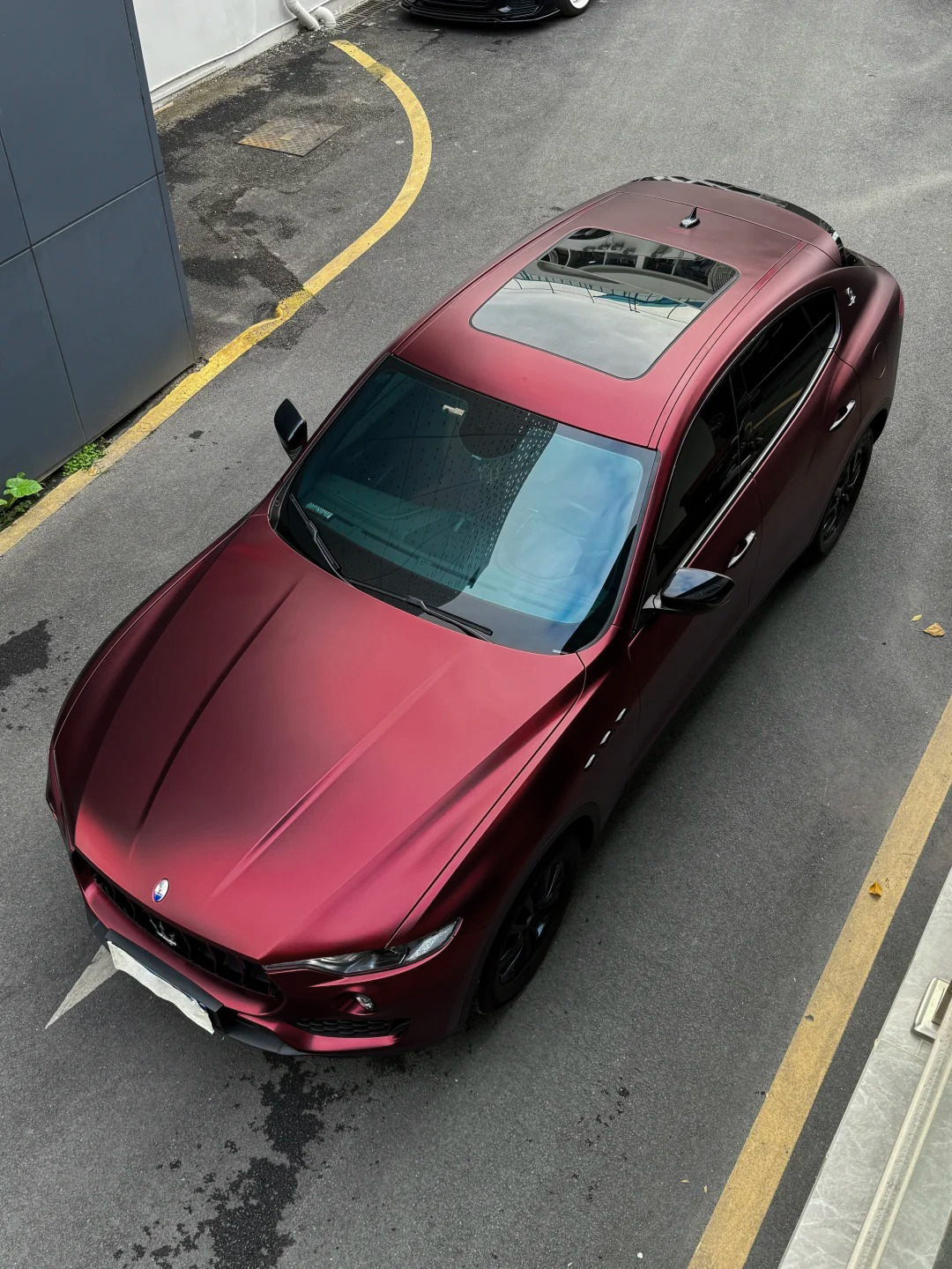 Ravoony Plus PET Matte Chrome Romanee Red Vinyl Car Wrap review Alexander Reed 00