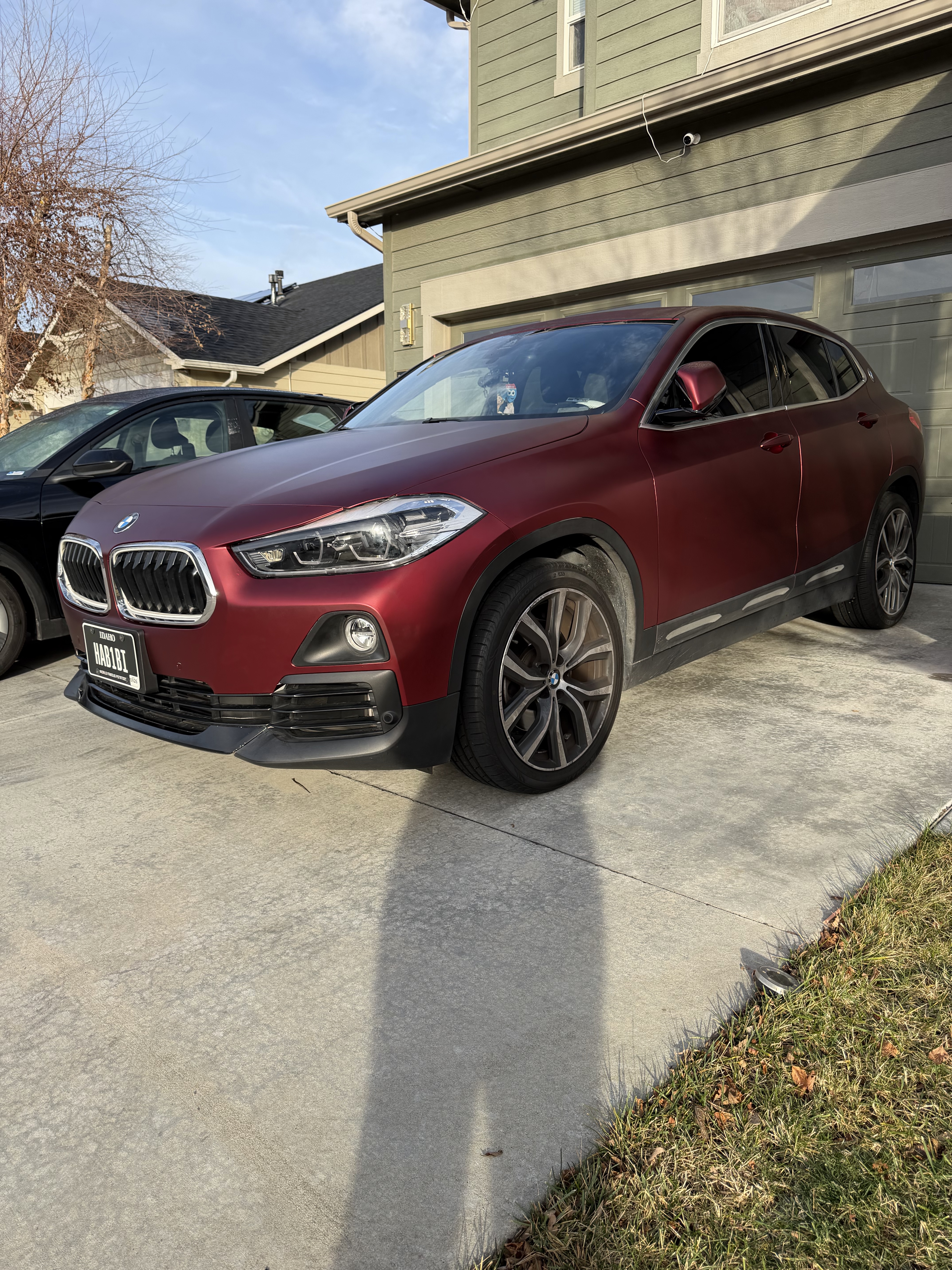 Ravoony Plus PET Matte Chrome Romanee Red Vinyl Car Wrap review Sajjad 04